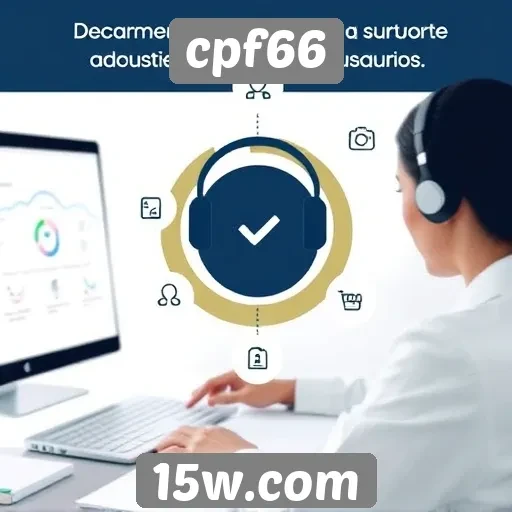 Avaliação de suporte ao cliente no cpf66